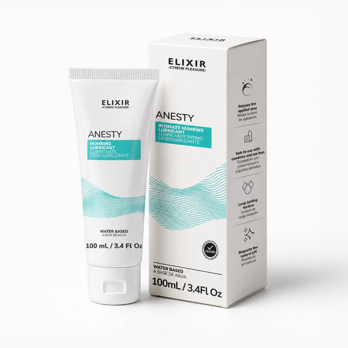 Elixir Anesty lubricante anal desensibilizante, 100 ml