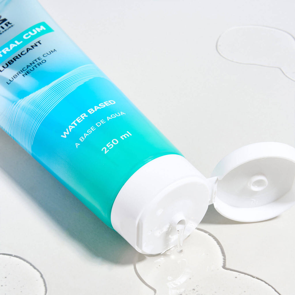 Elixir lubricante tipo cum neutro a base de agua, 250 ml