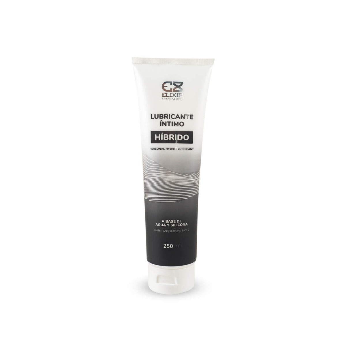 Elixir lubricante íntimo híbrido agua y silicona, 250 ml
