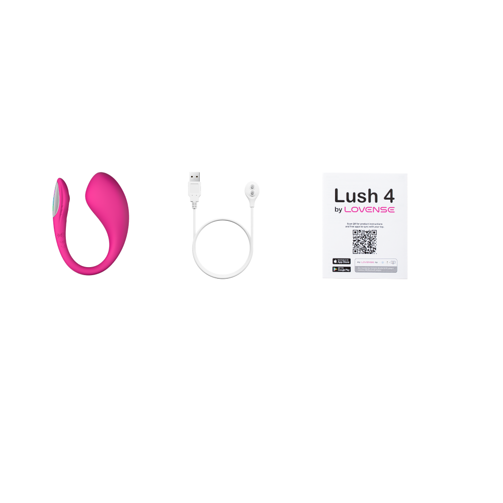 Contenido de la caja del Lovense Lush 4