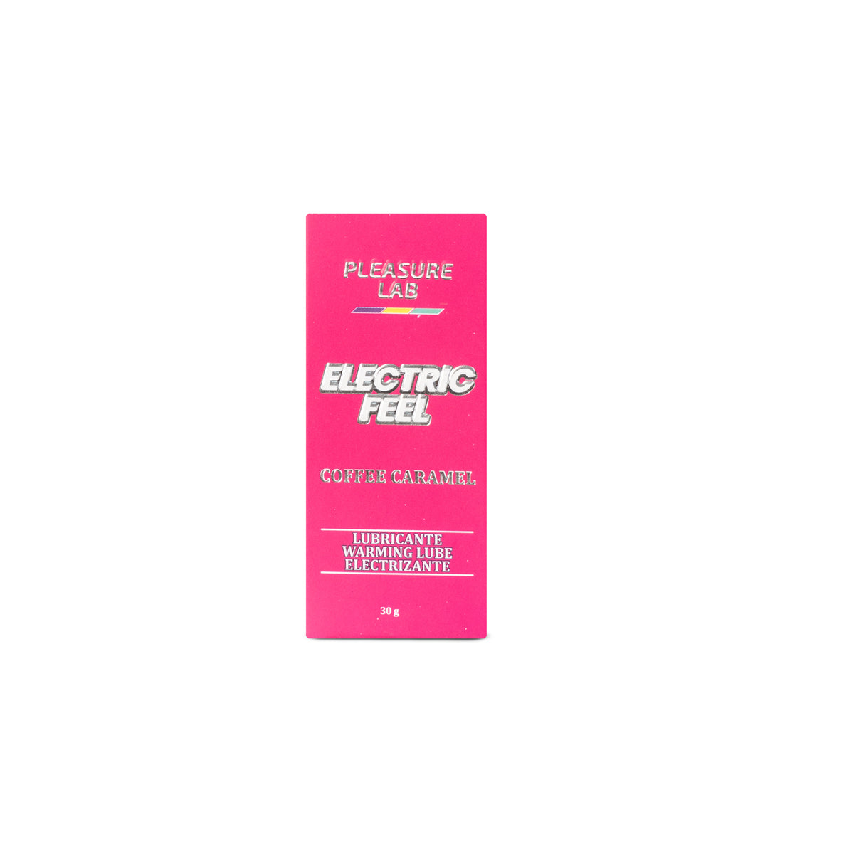 Caja del lubricante electrizante sabor café caramelo