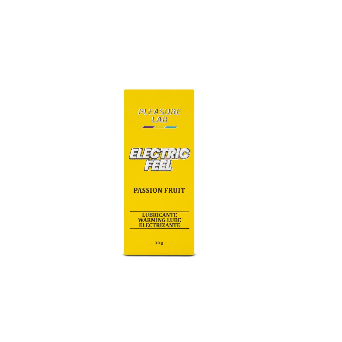 Caja del lubricante electrizante sabor maracuyá