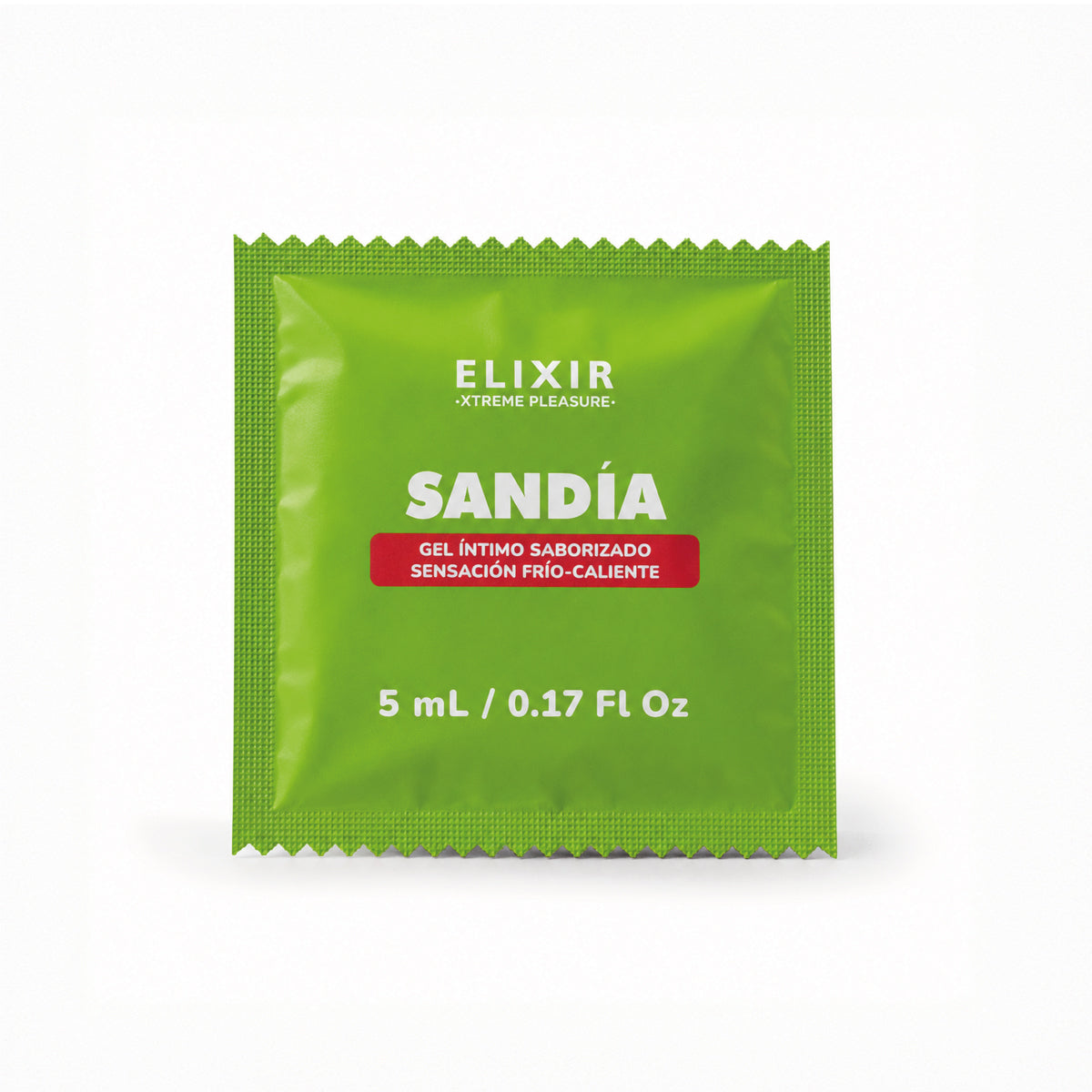 Elixir lubricante saborizado sandía, sachet individual de 5 ml