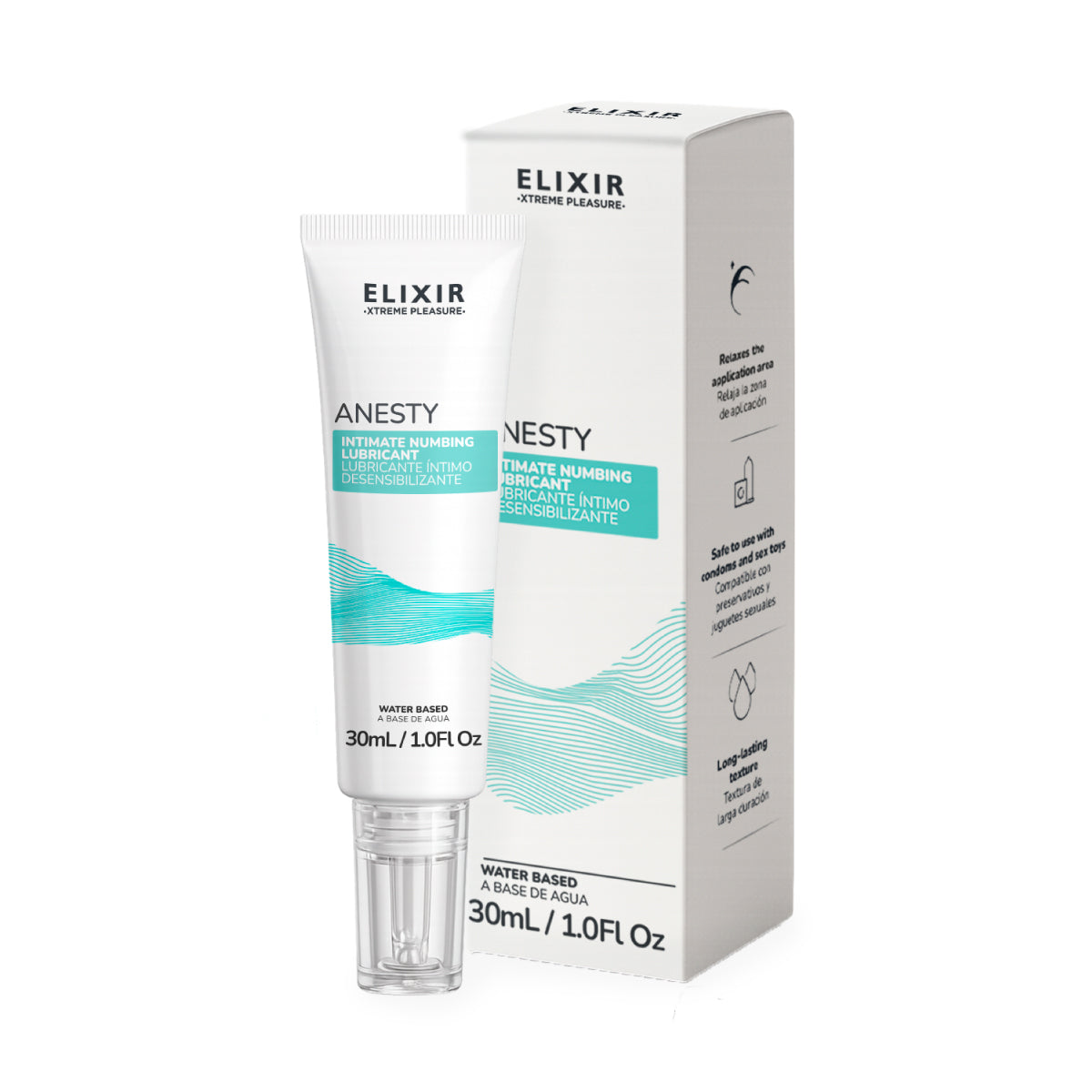 Elixir Anesty lubricante anal desensibilizante, 30 ml