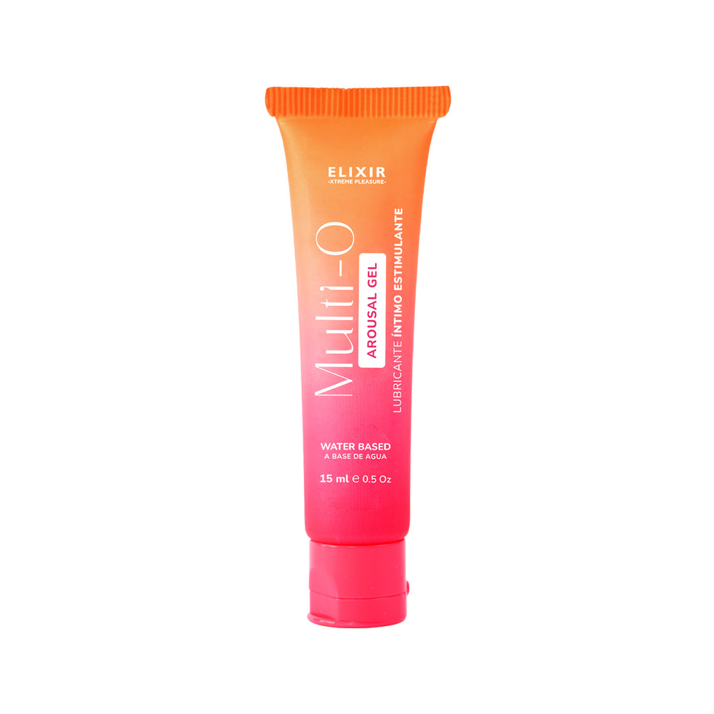 Elixir Multi O gel lubricante estimulante, tubo de 15 ml