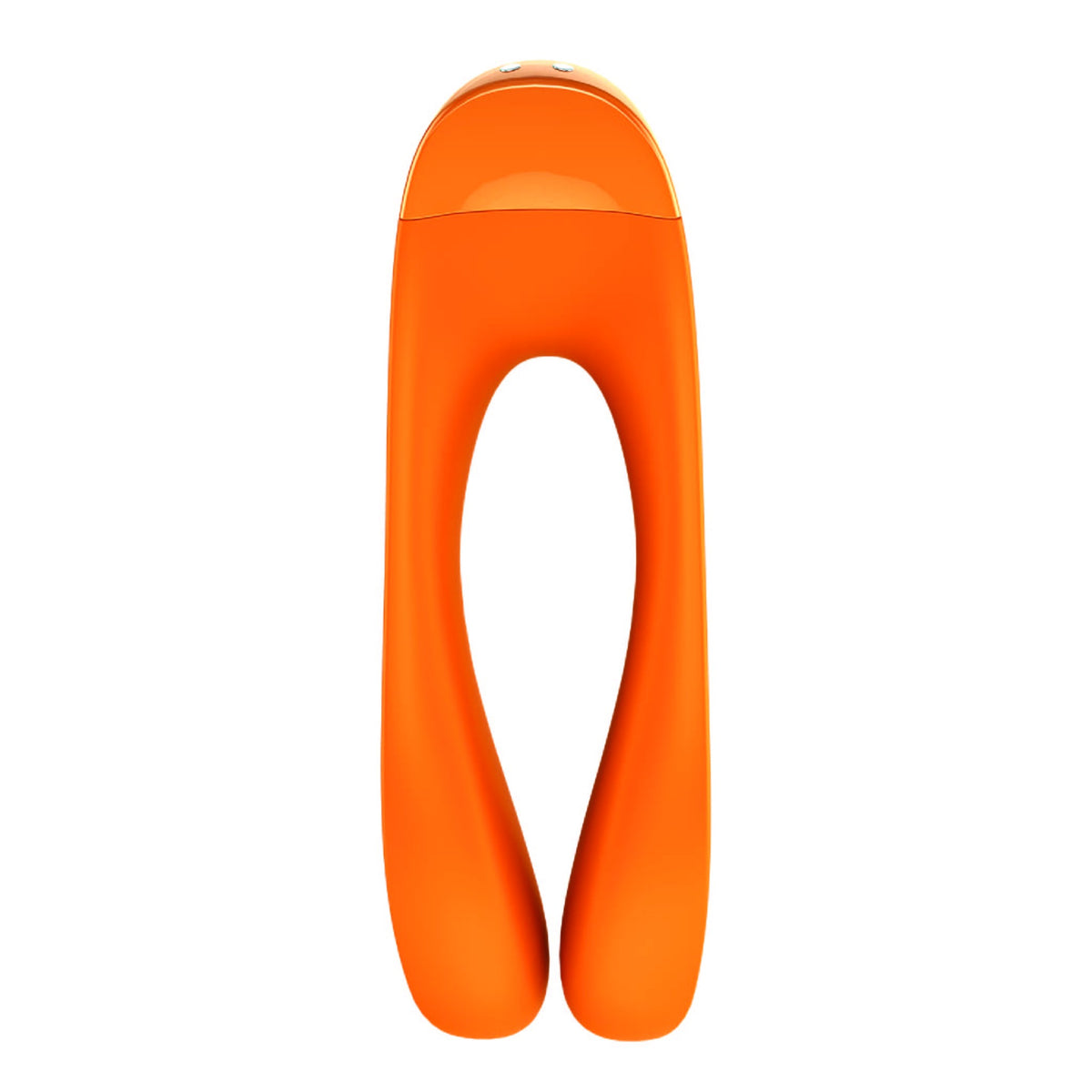 Satisfyer Candy Cane naranja, vibrador de dedo