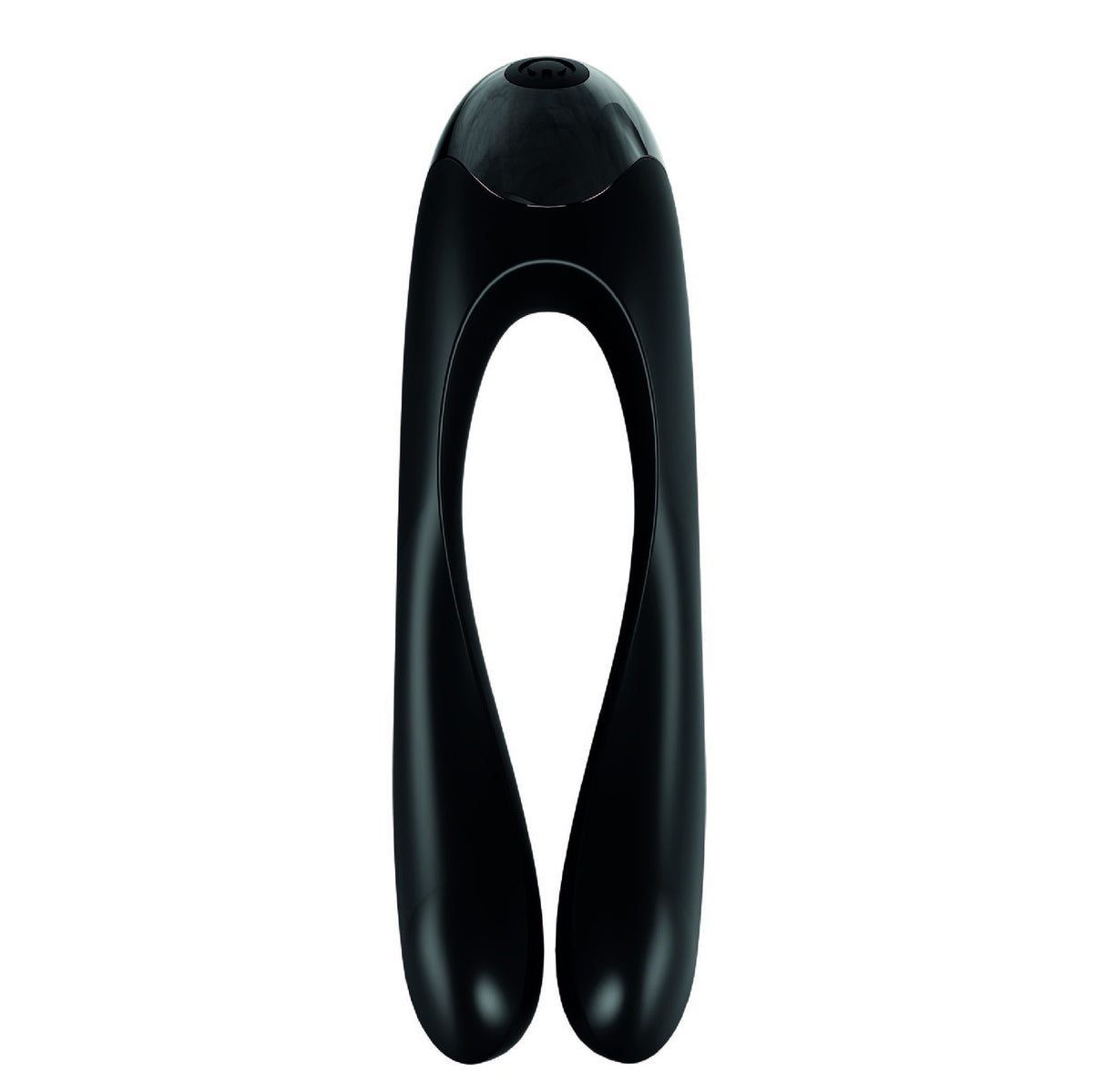 Satisfyer Candy Cane negro, vibrador de dedo