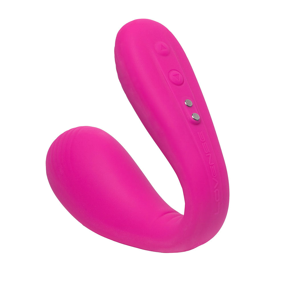 Lovense Dolce vista frontal con botones