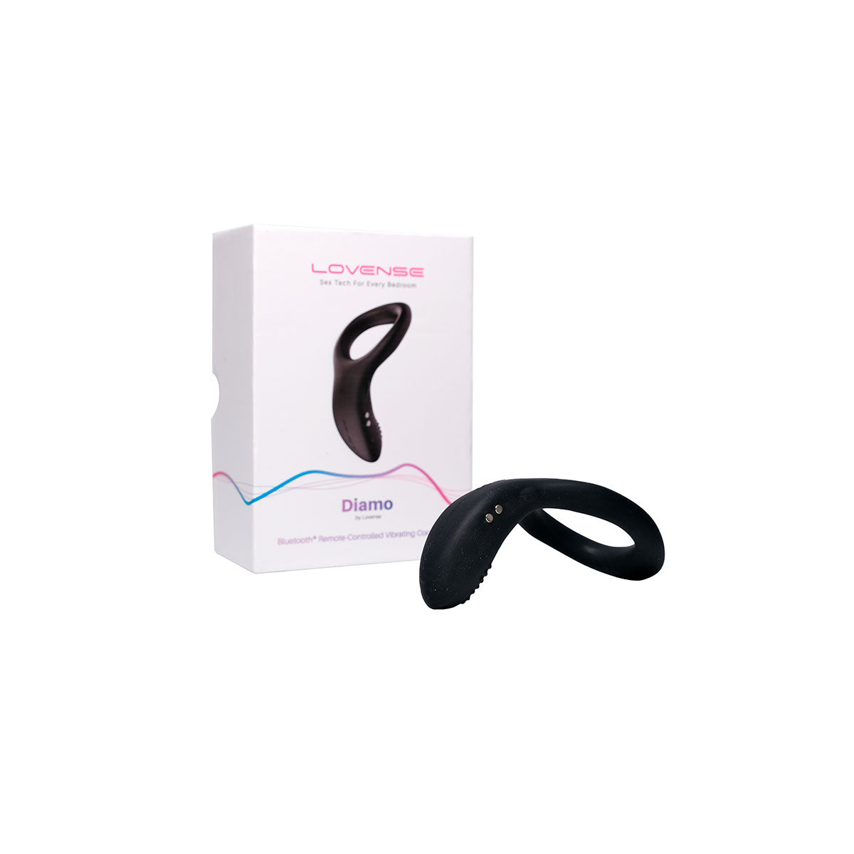 Lovense Diamo junto a su caja