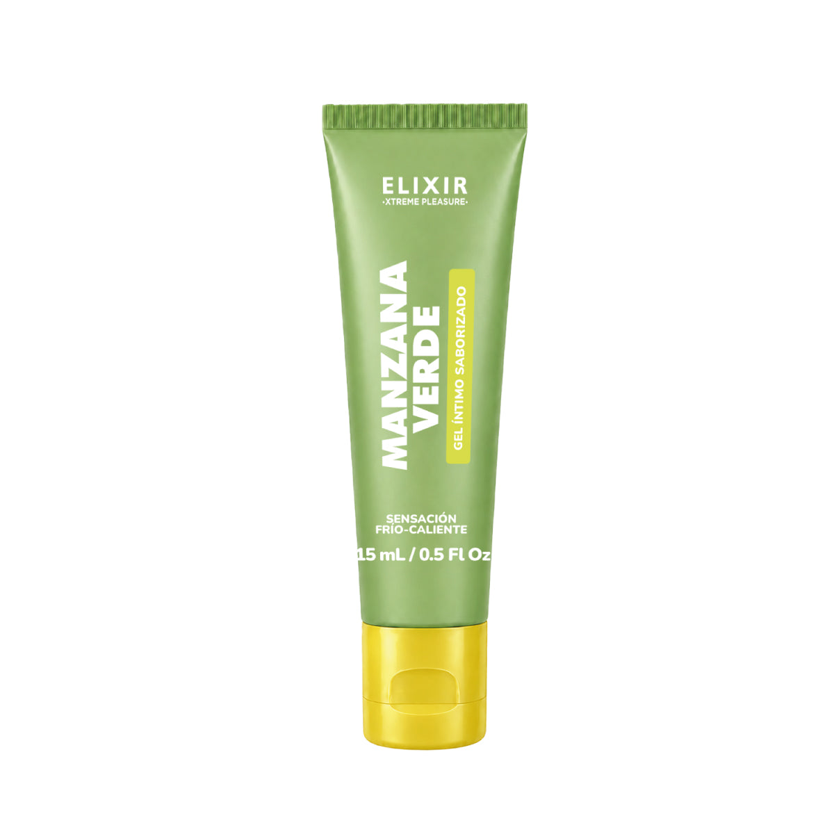 Elixir lubricante saborizado manzana verde, tubo de 15 ml