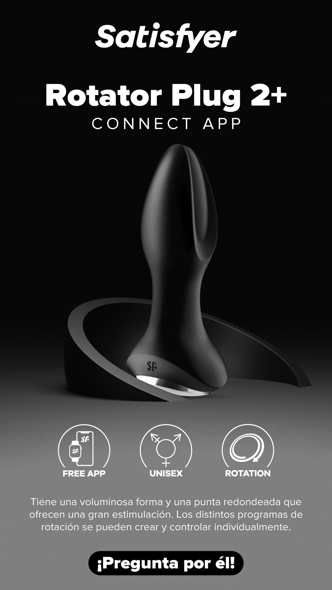 Satisfyer Rotator Plug 2 (con App)