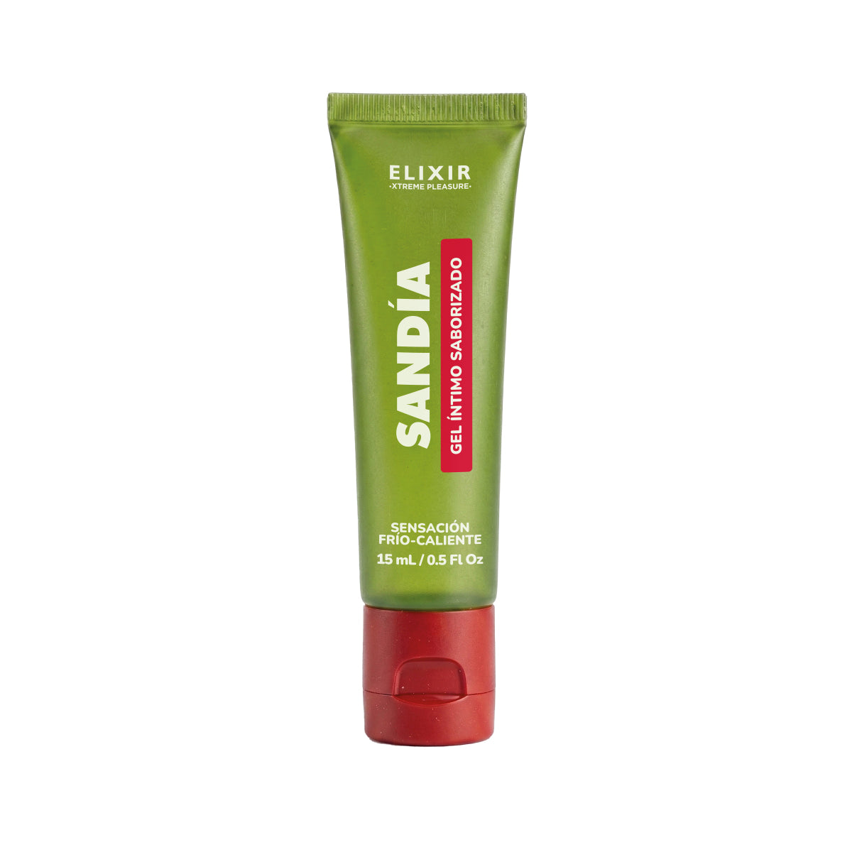 Elixir lubricante saborizado sandía, tubo de 15 ml