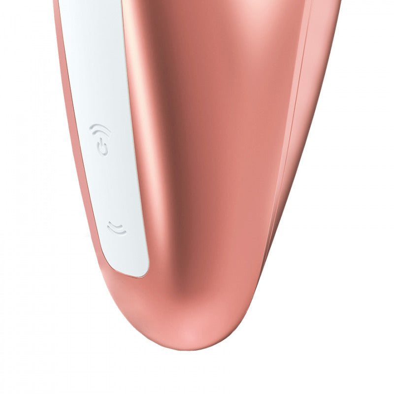Detalle del Satisfyer Love Breeze oro rosa
