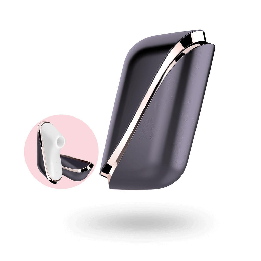 Satisfyer Traveler cerrado con su tapa