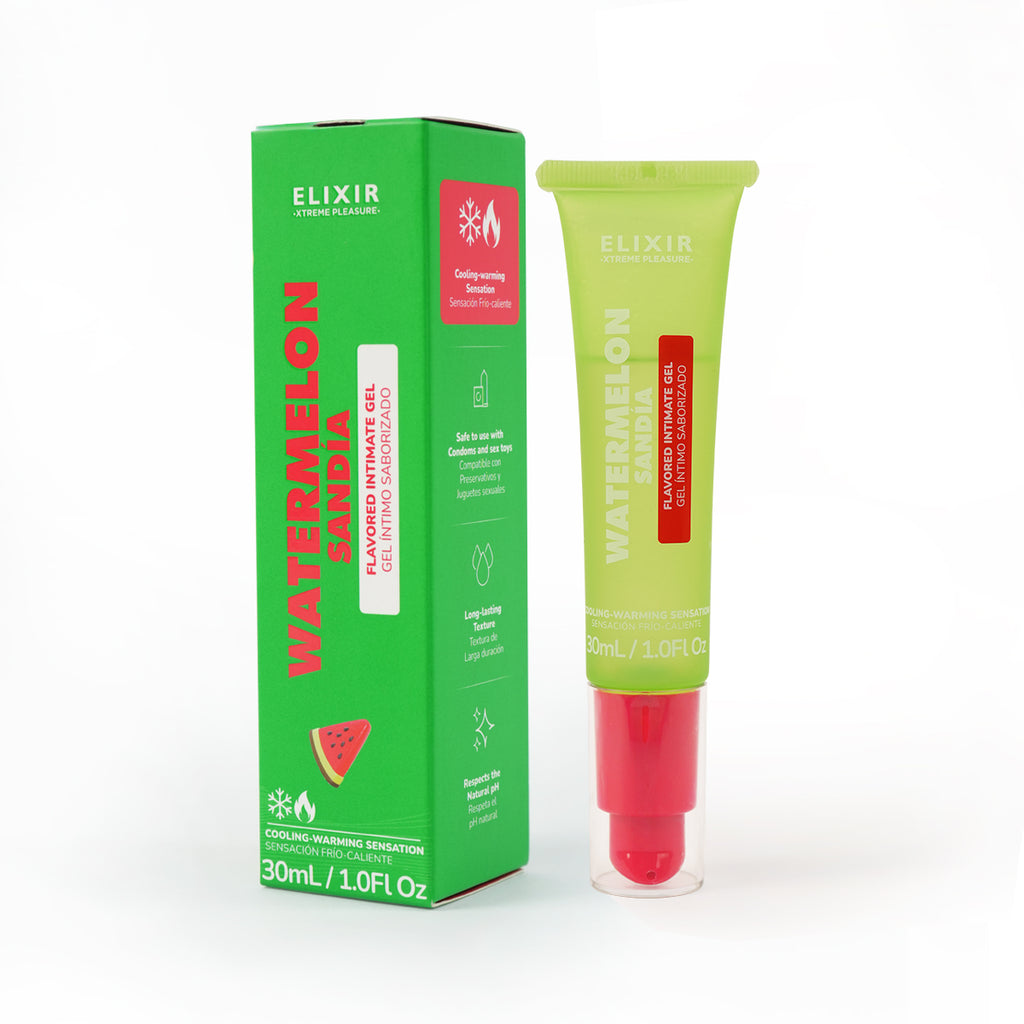 Elixir lubricante saborizado sandía, 30 ml
