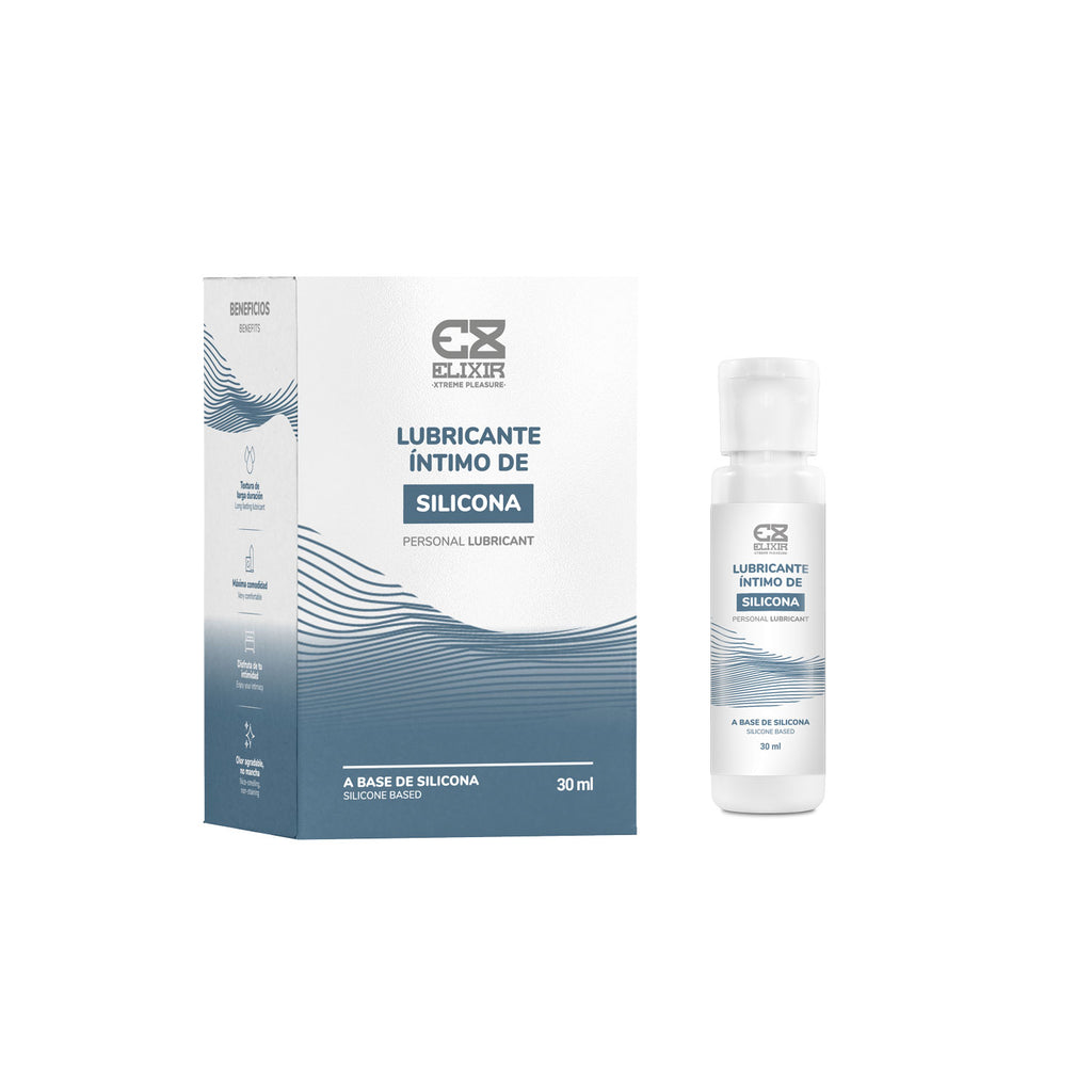 Elixir lubricante íntimo de silicona 30 ml con caja