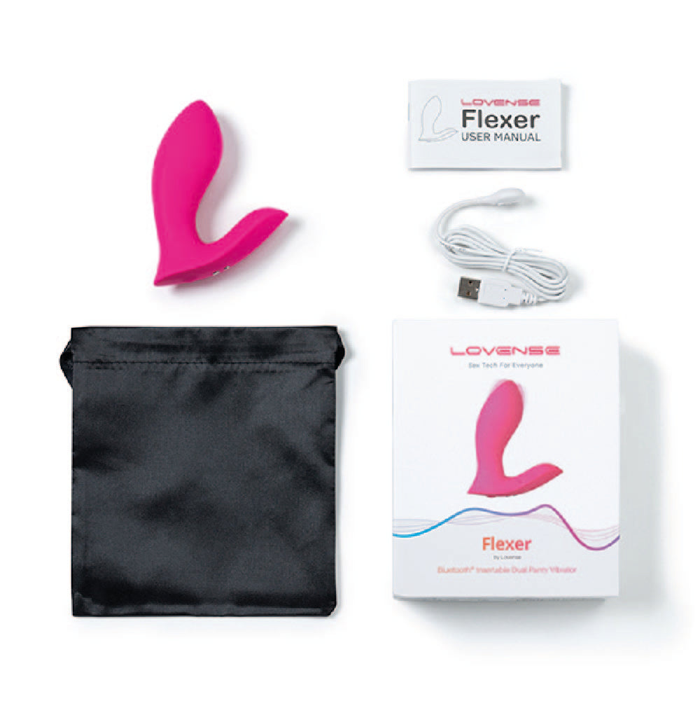Contenido de la caja del Lovense Flexer