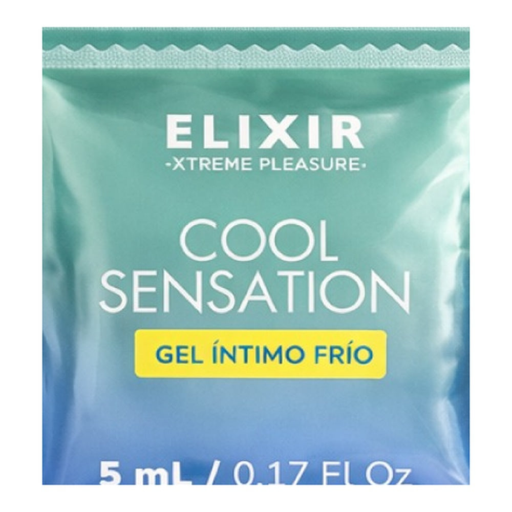 Elixir Cool Sensation lubricante efecto frío, sachet individual de 5 ml