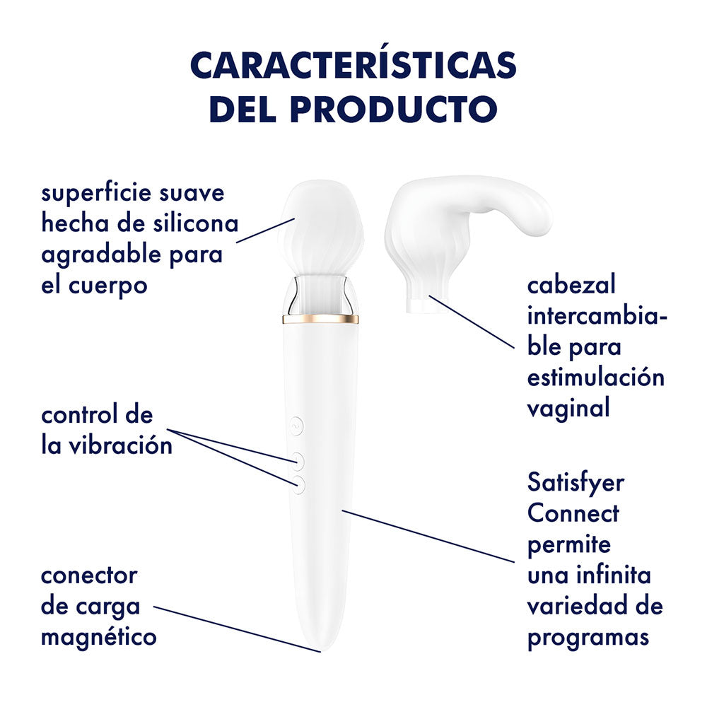Satisfyer Double Wand-er (con App)