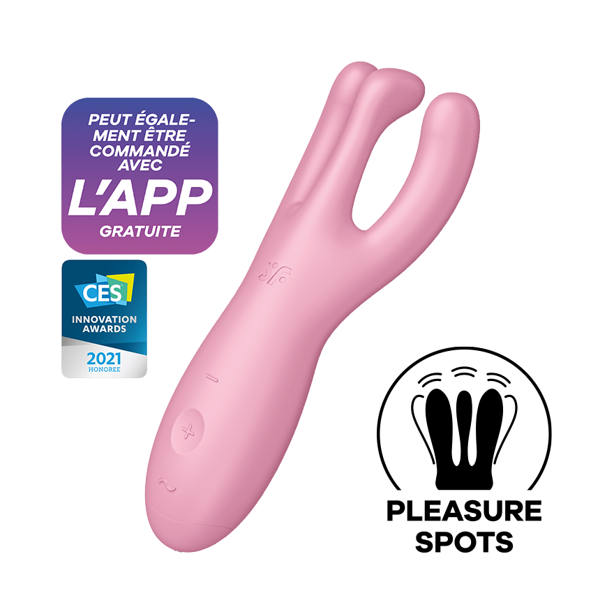 Satisfyer Vibrador Threesome 4 Connect (con App)