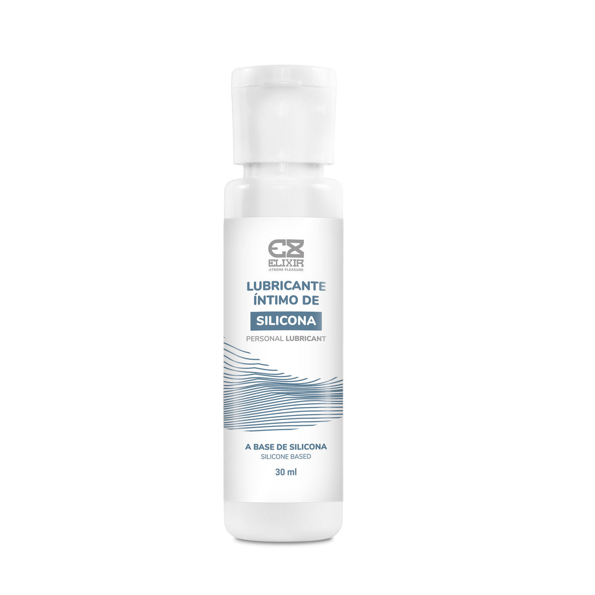 Frasco de lubricante de silicona Elixir